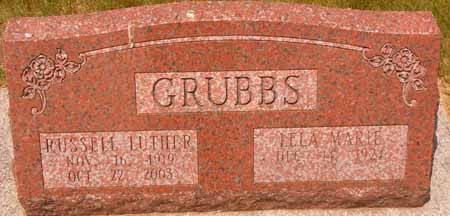 GRUBBS, RUSSELL LUTHER - Dallas County, Iowa | RUSSELL LUTHER GRUBBS 
