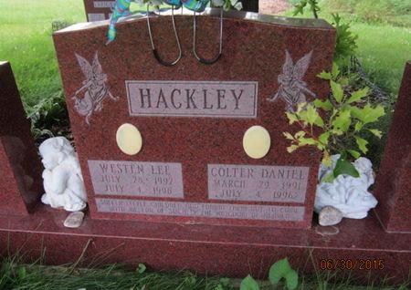 HACKLEY, WESTEN LEE - Dallas County, Iowa | WESTEN LEE HACKLEY 