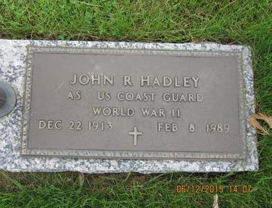 HADLEY, JOHN R - Dallas County, Iowa | JOHN R HADLEY 