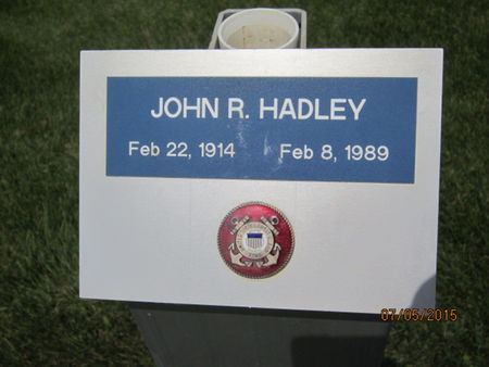 HADLEY, JOHN R - Dallas County, Iowa | JOHN R HADLEY 