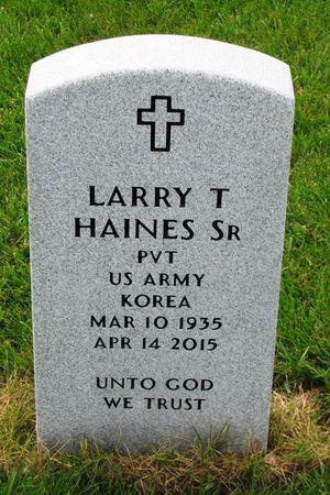 HAINES, LARRY T SR - Dallas County, Iowa | LARRY T SR HAINES 