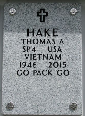 HAKE, THOMAS A - Dallas County, Iowa | THOMAS A HAKE 