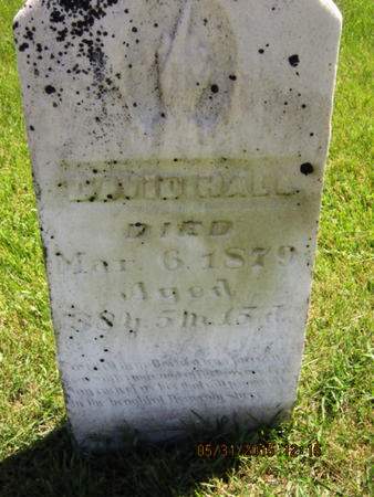 HALL, DAVID - Dallas County, Iowa | DAVID HALL 