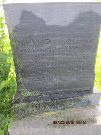 HAMMOND, DAVID - Dallas County, Iowa | DAVID HAMMOND 