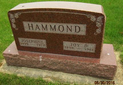 HAMMOND, JOSEPHINE - Dallas County, Iowa | JOSEPHINE HAMMOND 