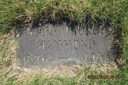 PIERCE HAMMOND, MARY - Dallas County, Iowa | MARY PIERCE HAMMOND 