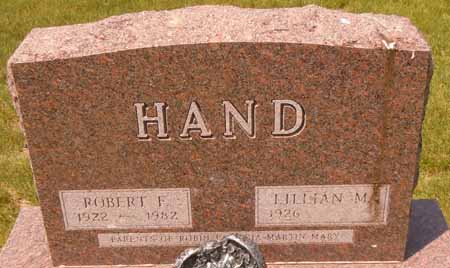 HAND, ROBERT F - Dallas County, Iowa | ROBERT F HAND 