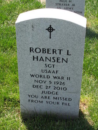 HANSEN, ROBERT L - Dallas County, Iowa | ROBERT L HANSEN 