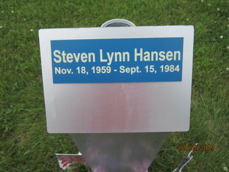 HANSEN, STEVEN LYNN - Dallas County, Iowa | STEVEN LYNN HANSEN 