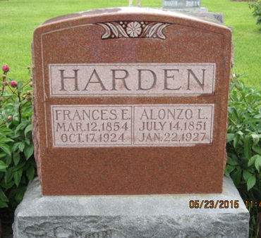 HARDEN, ALONZO L - Dallas County, Iowa | ALONZO L HARDEN 