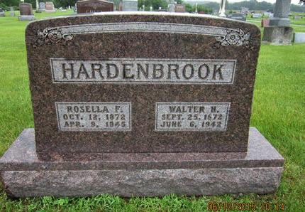 HARDENBROOK, ROSELLA F - Dallas County, Iowa | ROSELLA F HARDENBROOK 