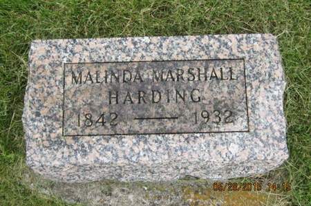 MARSHALL HARDING, MALINDA - Dallas County, Iowa | MALINDA MARSHALL HARDING 