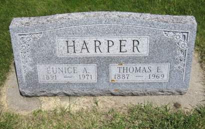 HARPER, EUNICE A - Dallas County, Iowa | EUNICE A HARPER 