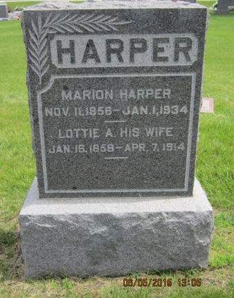 HARPER, MARION - Dallas County, Iowa | MARION HARPER 