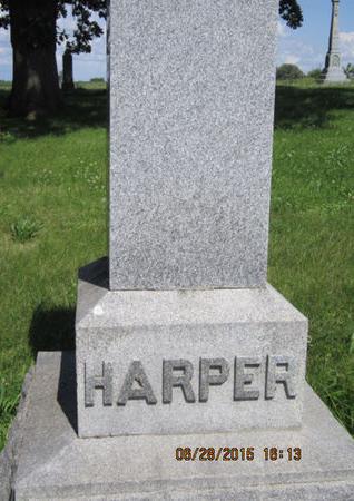 HARPER, FAMILY STONE - Dallas County, Iowa | FAMILY STONE HARPER 
