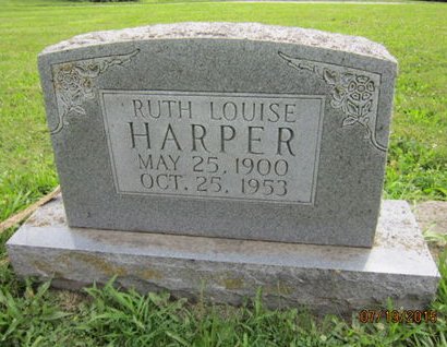 HARPER, RUTH LOUISE - Dallas County, Iowa | RUTH LOUISE HARPER 