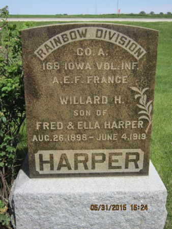 HARPER, WILLARD H - Dallas County, Iowa | WILLARD H HARPER 