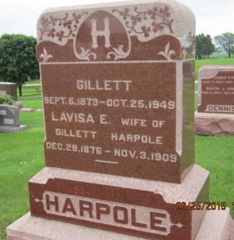 HARPOLE, GILLETT - Dallas County, Iowa | GILLETT HARPOLE 