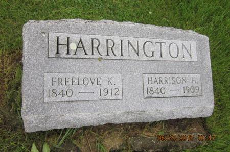 HARRINGTON, HARRISON H - Dallas County, Iowa | HARRISON H HARRINGTON 