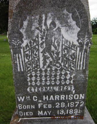 HARRISON, WM C - Dallas County, Iowa | WM C HARRISON 