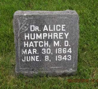 HATCH, ALICE - Dallas County, Iowa | ALICE HATCH 