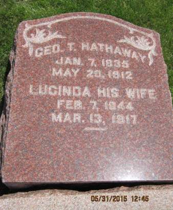 HATHAWAY, GEO T - Dallas County, Iowa | GEO T HATHAWAY 