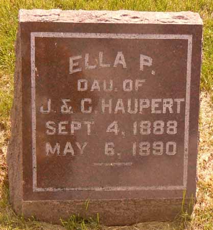 HAUPERT, ELLA P - Dallas County, Iowa | ELLA P HAUPERT 