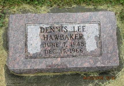 HAWBAKER, DENNIS LEE - Dallas County, Iowa | DENNIS LEE HAWBAKER 