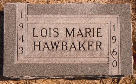 HAWBAKER, LOIS MARIE - Dallas County, Iowa | LOIS MARIE HAWBAKER 