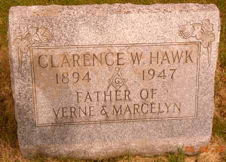 HAWK, CLARENCE W - Dallas County, Iowa | CLARENCE W HAWK 