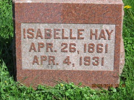 HAY, ISABELLE - Dallas County, Iowa | ISABELLE HAY 