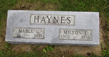 HAYNES, MABLE L - Dallas County, Iowa | MABLE L HAYNES 
