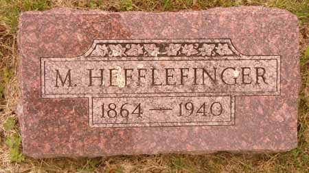 HEFFLEFINGER, M - Dallas County, Iowa | M HEFFLEFINGER 