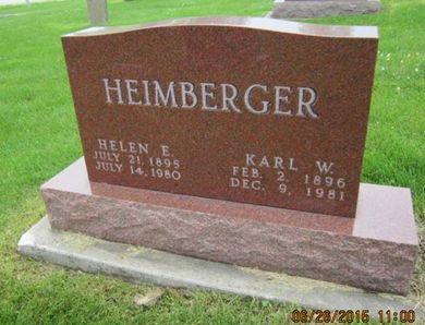 HEIMBERGER, KARL W - Dallas County, Iowa | KARL W HEIMBERGER 
