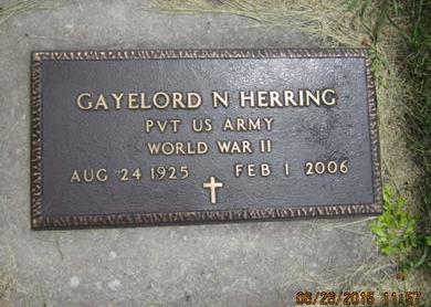 HERRING, GAYELORD N - Dallas County, Iowa | GAYELORD N HERRING 
