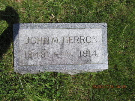 HERRON, JOHN M - Dallas County, Iowa | JOHN M HERRON 