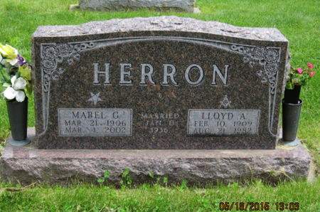 HERRON, LLOYD A - Dallas County, Iowa | LLOYD A HERRON 