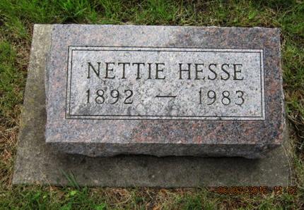 HESSE, NETTIE - Dallas County, Iowa | NETTIE HESSE 