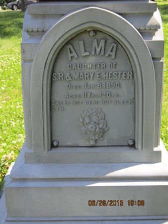 HESTER, ALMA - Dallas County, Iowa | ALMA HESTER 