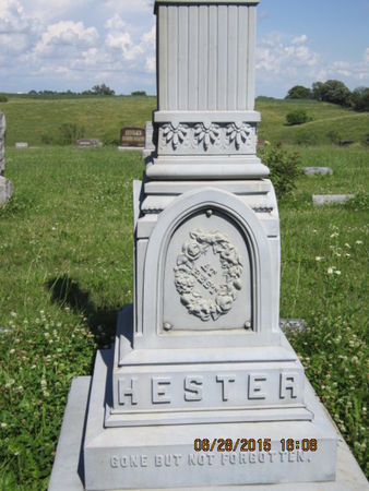HESTER, FAMILY STONE - Dallas County, Iowa | FAMILY STONE HESTER 