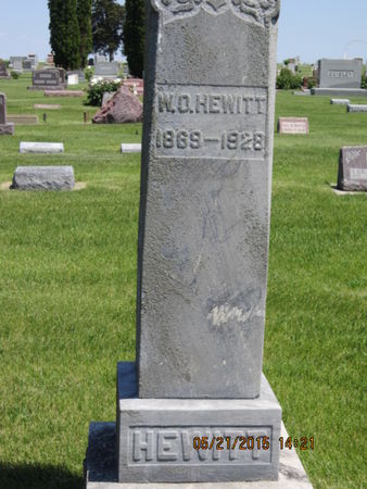 HEWITT, W O - Dallas County, Iowa | W O HEWITT 