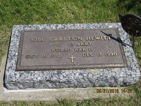 HEWITT, WILL CARLTON - Dallas County, Iowa | WILL CARLTON HEWITT 
