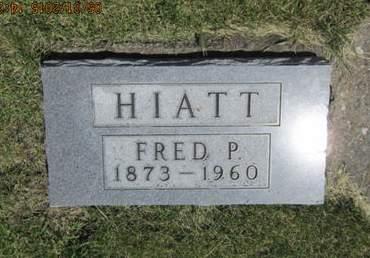 HIATT, FRED P - Dallas County, Iowa | FRED P HIATT 