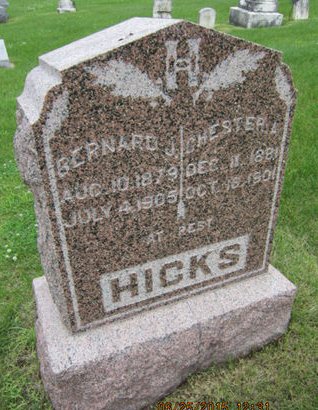 HICKS, BERNARD J - Dallas County, Iowa | BERNARD J HICKS 