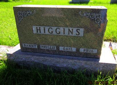 HIGGINS, FAMILY STONE - Dallas County, Iowa | FAMILY STONE HIGGINS 