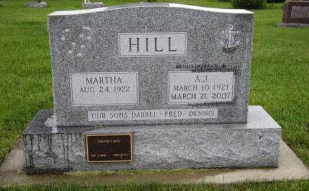 HILL, A J - Dallas County, Iowa | A J HILL 