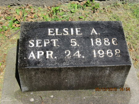 HILL, ELSIE A - Dallas County, Iowa | ELSIE A HILL 