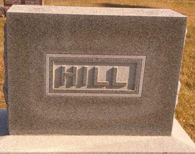 HILL, FAMILY MONUMENT - Dallas County, Iowa | FAMILY MONUMENT HILL 