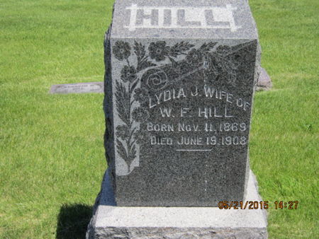 HILL, LYDIA J - Dallas County, Iowa | LYDIA J HILL 