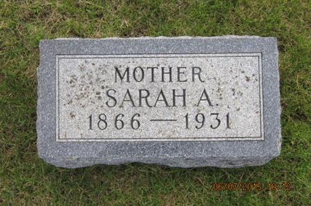 HILL, SARAH A - Dallas County, Iowa | SARAH A HILL 